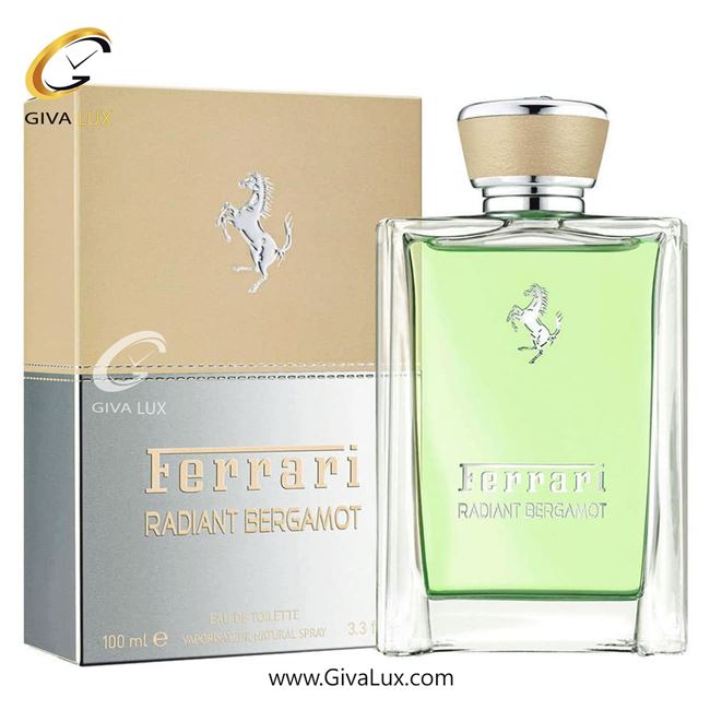  ادو تویلت یونیسکس فراری اورجینال مدل Ferrari Radiant Bergamot | رادیانت برگاموت حجم  100 میل
